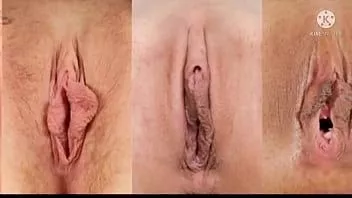Play 120 different form of labia of the pussy