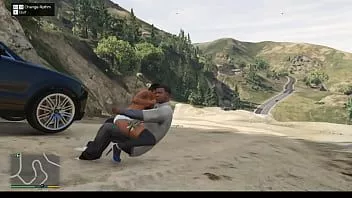 Играть Grand theft auto v горячий кофе: инфернус и франклин