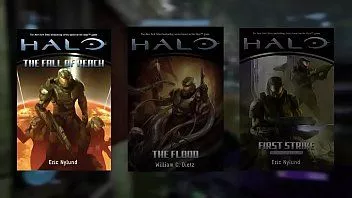 Abspielen [] reseña literaria #7 – „Halo“ (der Fall der Reichweite, die Flut, der erste Schlag) – doomentio
