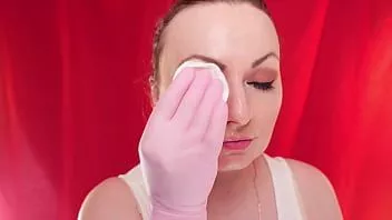 Abspielen Asmr: Gesicht und Handschuhe – Arya Grander